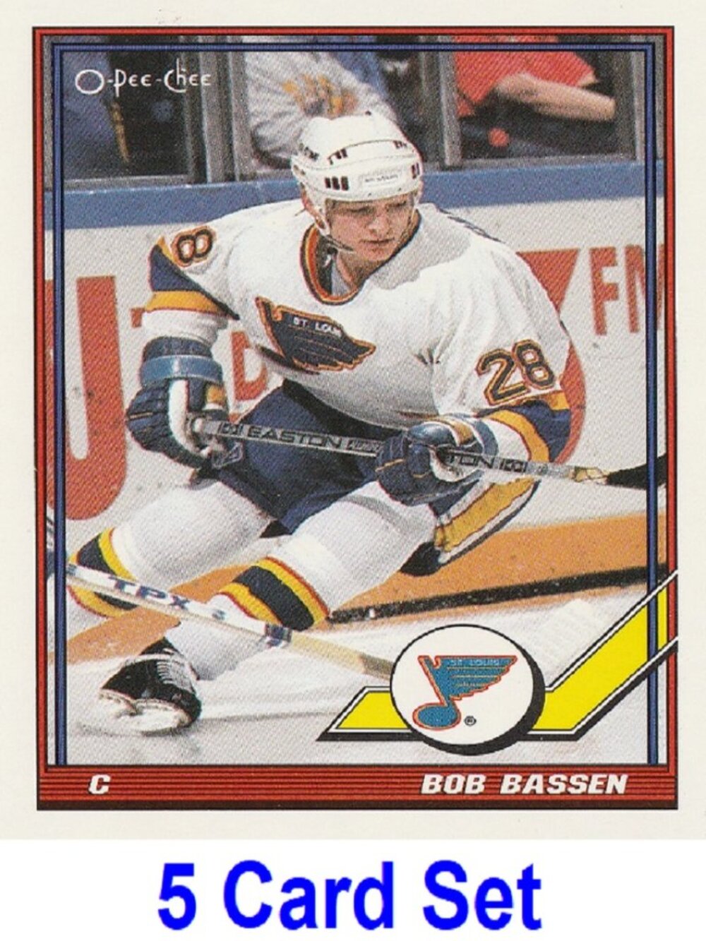 Bob Bassen Hockey Card Collection